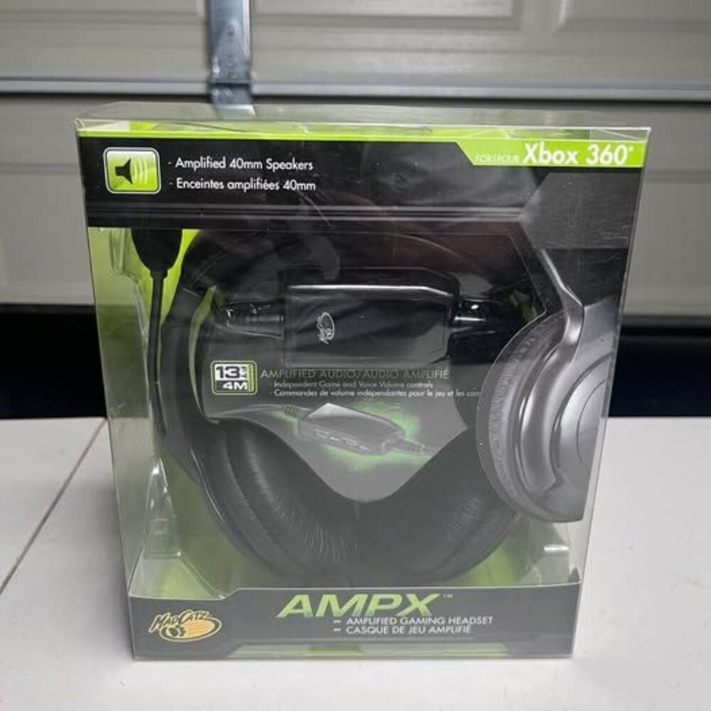 Mad Catz AMPX Amplified Gaming Headset for Xbox 360